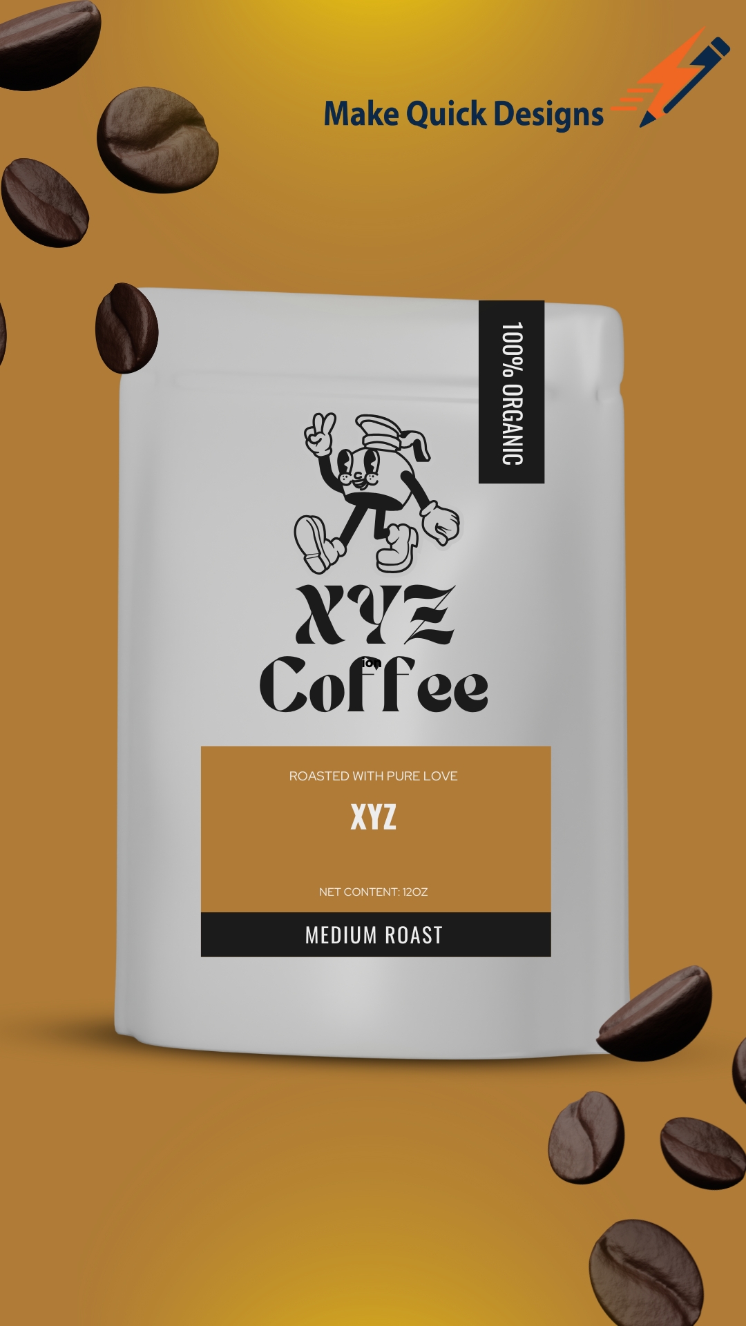 Custom 3D mockups for branding and packaging design