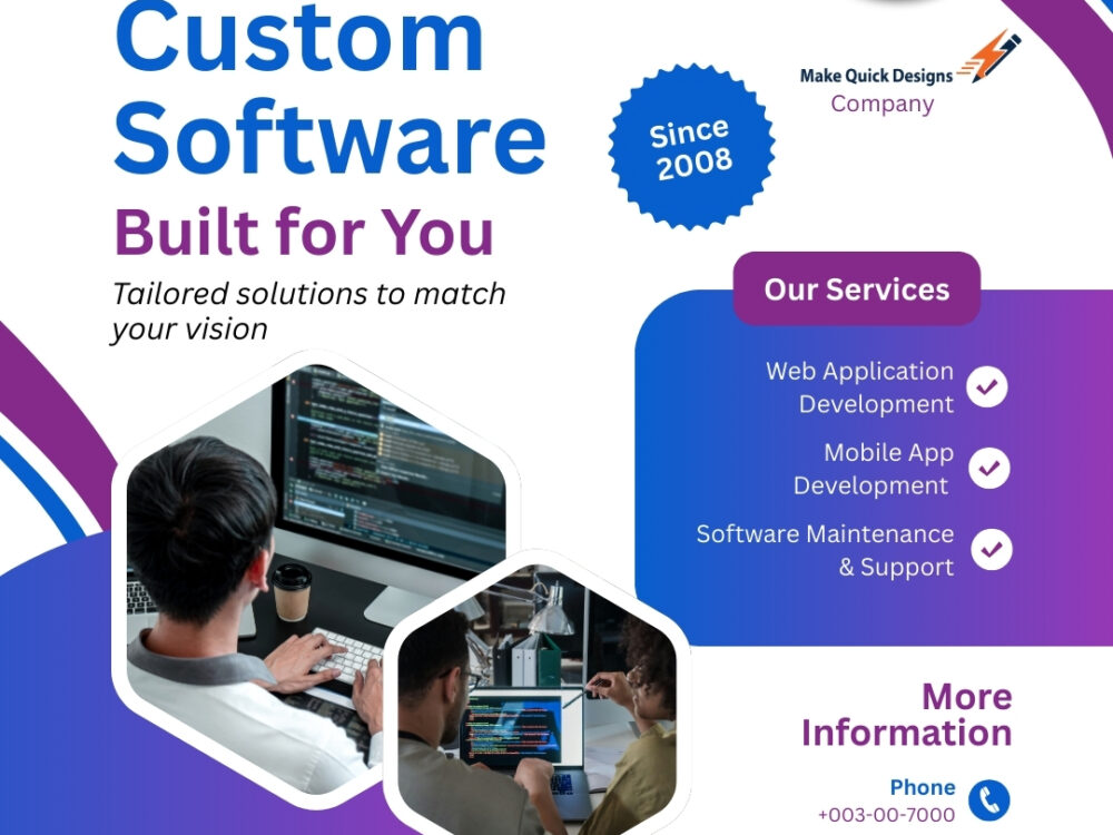 Custom corporate and product promotion flyers for marketing campaigns